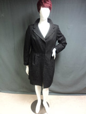 Worthington coat, black, size 18