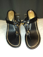 Lis Claiborne shoes, black, size 10M