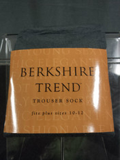 Berkshire Trend, Trouser Socks, Dark Grey, Size 10 - 12