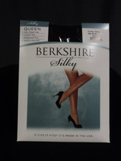  Berkshire Silky Sheer, Fantasy Black, Size 1X - 2X