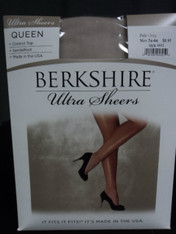 Berkshire Ultra Sheers, Pale Grey, Size 5X - 6X