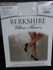 Berkshire Ultra Sheers, Shimmers, White, Size 5X - 6X