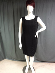 Virgo Dress, Black, Size 18