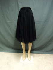 charlotte russe tulle skirt, black, size 2X