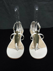 Nine West Sandals, White, Size 11M