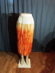 Essential by Milano Skirt, orange/off-white/beige, size L