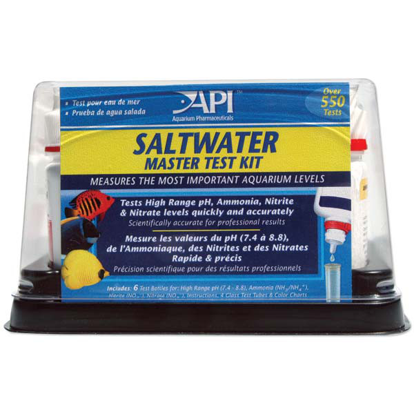 API Nitrate Test Kit- Test d'eau pour aquarium d'eau de mer