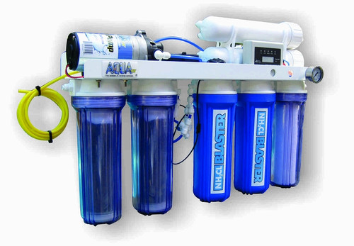 AquaFX Octopus RO/DI System with Chloramine Blaster Upgrade (200 GPD) **Actual Product Comes Minus 1 Canister By Factory*