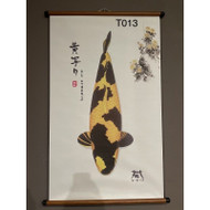 Aquarium Koi Art Print - Kin Utsuri