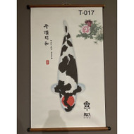 Aquarium Koi Art Print - Tancho Showa