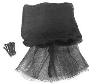 Koi/Shark Pond Cover Net 118" X 79" + 10 Pegs