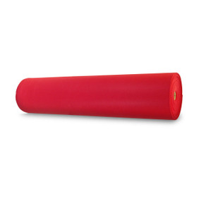 Tammark™ 1.2mm thick stiffened Polyester felt with a weight of 210 grams per meters squared is sold in 50 yard bolts.  Though it can be used for a variety of purposes, our felt is especially suited to the chenille embroidery industry for use in manufacturing varsity letters and other letterman jacket affinity awards.  It is dyed to match Tammark™ Scarlet Red acrylic yarn, making us your one-stop shop when color consistency is important.