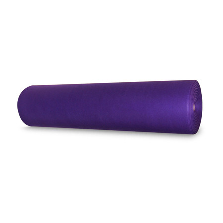 Tammark™ 1.2mm thick stiffened Polyester felt with a weight of 210 grams per meters squared is sold in 50 yard bolts.  Though it can be used for a variety of purposes, our felt is especially suited to the chenille embroidery industry for use in manufacturing varsity letters and other letterman jacket affinity awards.  It is dyed to match Tammark™ Purple acrylic yarn, making us your one-stop shop when color consistency is important.