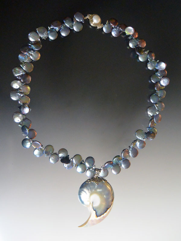 coin pearl necklace
