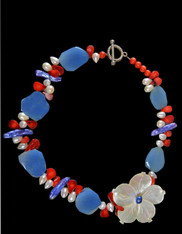 July 4th Blossom Necklace