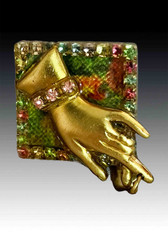 Art Deco 1920s pin