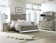 Metallic Glamour Bedroom Set - FREE SHIPPING