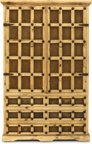 Rustic Indian Armoire