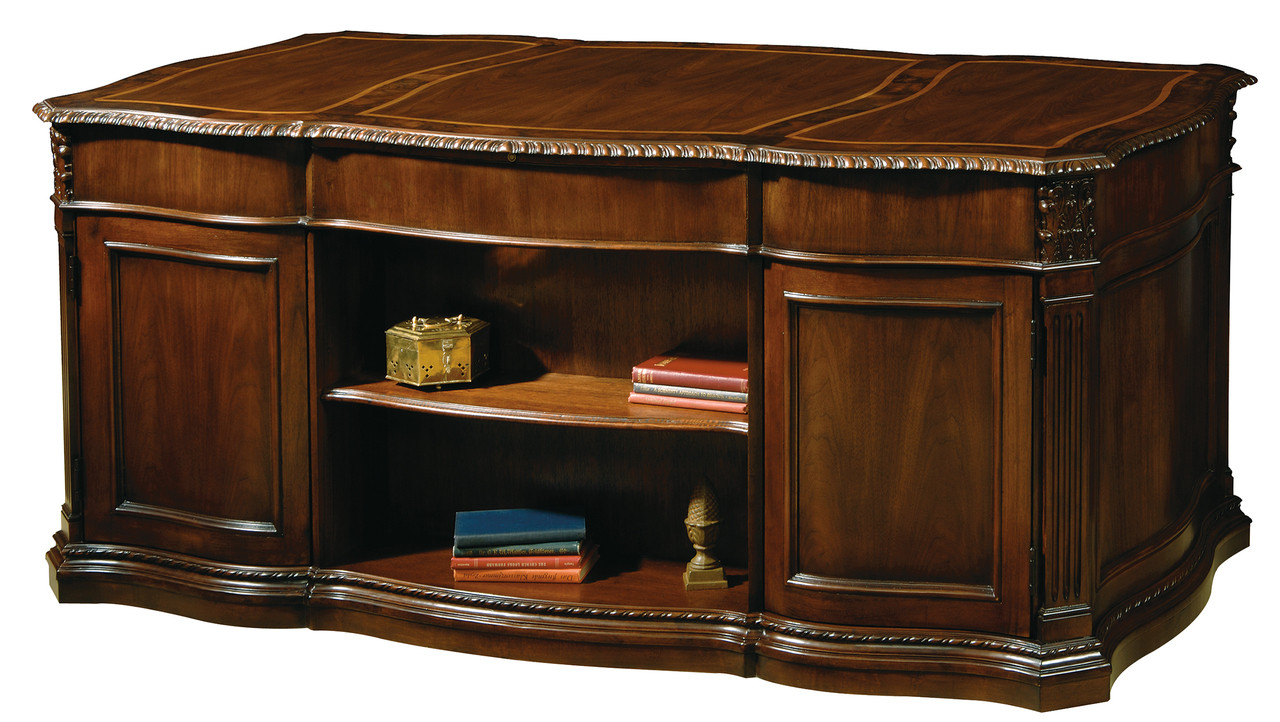 Old World Executive Desk By Hekman Free Shipping High Point