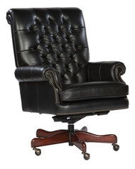 Black Leather Executive Chair - FREE SHIPPING