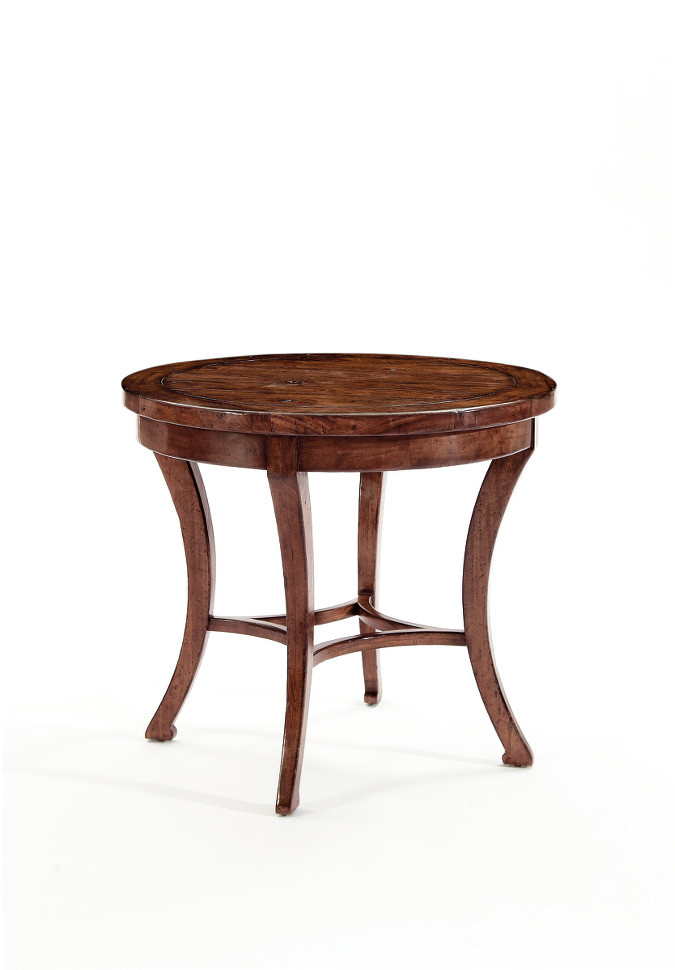 Vintage Patina Round End Table By Bernhardt High Point Discount Furniture