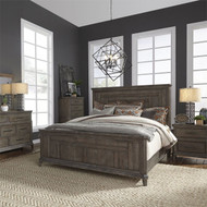 Aged Oak Bedroom Set FREE SHIPPING