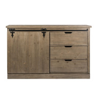 Distressed Weathered Gray Server - FREE SHIPPING