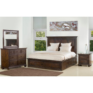 Simply Dark Bedroom Set - FREE SHIPPING 