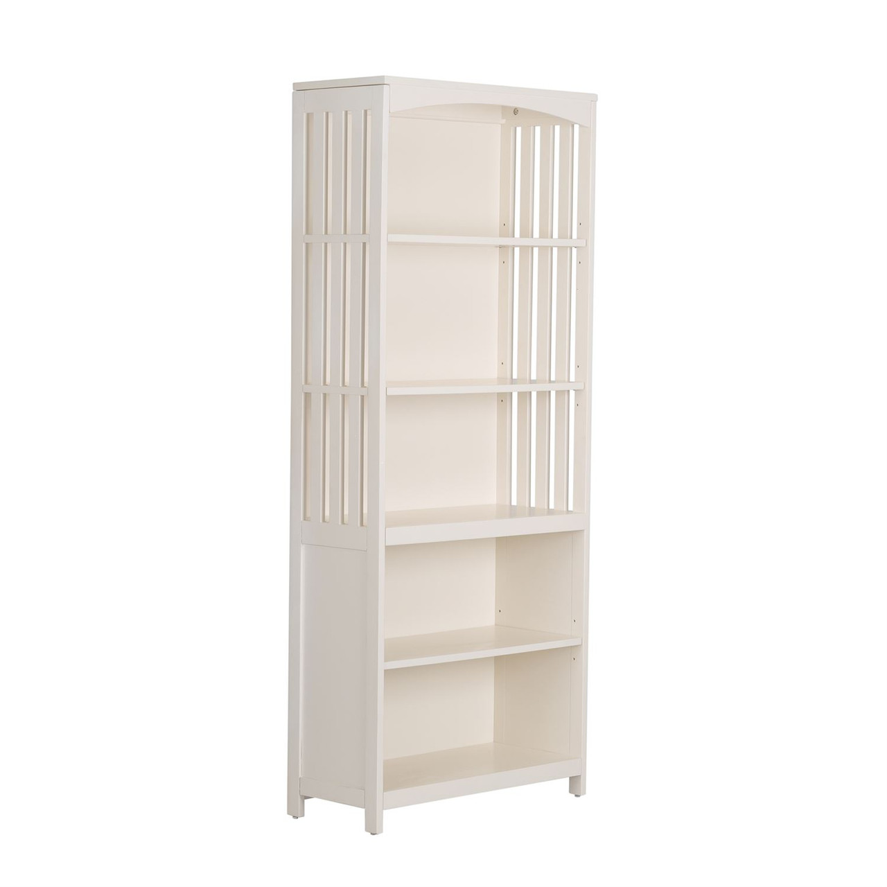 Perfect White Open Bookcase Free Shipping High Point Discount