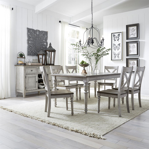 Gray Tone Dining Set - FREE SHIPPING - High Point-Discount ...