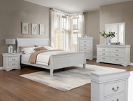 Louis Phillip Greige Bedroom Set - FREE SHIPPING