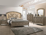 Bronze X-Design Bedroom Set - FREE SHIPPING - Weekly Special