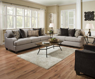 Stone Grey Sofa and Loveseat FREE SHIPPING