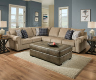 Tawny Brown Sectional - FREE SHIPPING