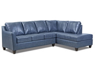 Steel Blue Sectional FREE SHIPPING