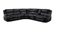 Manhattan Black Sectional - FREE SHIPPING