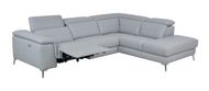 Milan Grey Sectional with Right Chaise - FREE SHIPPING