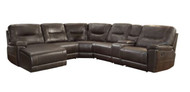 Ballard Brown Reclining Sectional - FREE SHIPPING 