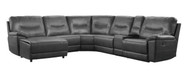 Ballard Grey Reclining Sectional - FREE SHIPPING