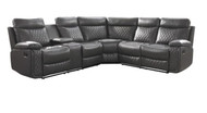Randolman Grey Relining Sectional - FREE SHIPPING