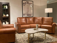 Three Piece Caramel Sectional - FREE SHIPPING