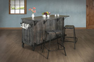 Dark Parota Kitchen Island - FREE SHIPPING