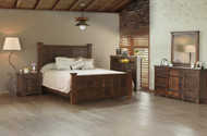  Dark Pine Bedroom Set - FREE SHIPPING 