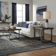 Rustic Tobacco Cocktail Table Set - FREE SHIPPING