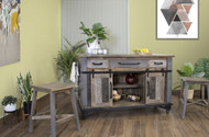 Driftwood Kitchen Island - FREE SHIPPING 