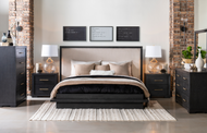 Uptown Dark Bedroom Set - FREE SHIPPING