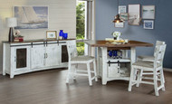White Pine Counter Height Dining Set - FREE SHIPPING