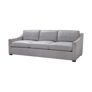 Concetta Light Leather Sofa - FREE SHIPPING