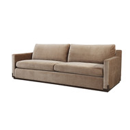 McGuire Sofa Burnt Cinnamon - FREE SHIPPING