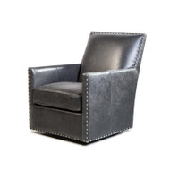 Cabrera Iron Swivel Chair - FREE SHIPPING